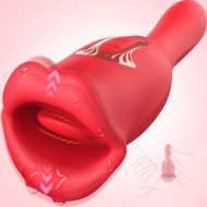 Superlove French Kissing Tongue Dual Vibrator - cena, porovnanie