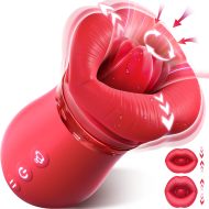 Superlove 4in1 Big Mouth Sucking & Licking Rose Vibrator - cena, porovnanie