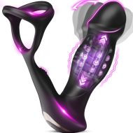 Superlove Sensual Prostate Massager with Double Cock Ring - cena, porovnanie