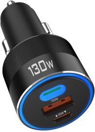 Choetech 130W Ultra Charge Three Ports Car Charger