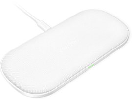 Choetech 5-Coils Dual Wireless Fast Charger Pad 2x10W