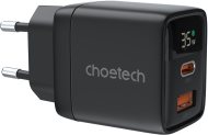 Choetech PD35W GAN Dual A+C ports Display wall charger - cena, porovnanie