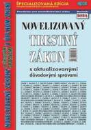 Novelizovaný Trestný zákon - cena, porovnanie