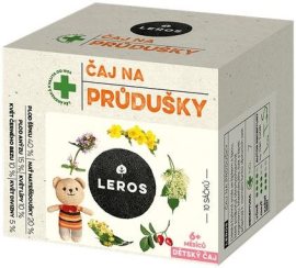 Leros Detský čaj na priedušky 10x1,5g