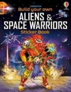 Build Your Own Aliens and Space Warriors Sticker Book - cena, porovnanie