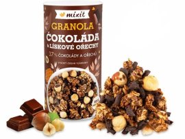 Mixit Granola z pece - čokoláda a lieskové orechy 570g