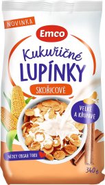 Emco Kukuričné lupienky škoricové 340g