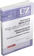 ÚZ 1610 Regionální školství, Pedagogičtí pracovníci - cena, porovnanie