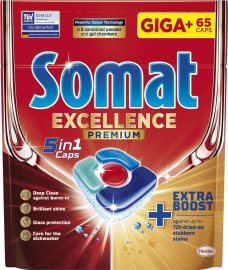 Henkel Tablety Somat Excellence 5v1 65ks