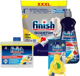 Reckitt Benckiser Finish Quantum All in 1 Starter Pack