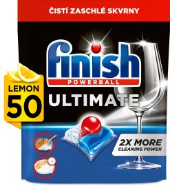 Reckitt Benckiser Finish Ultimate All in 1 Lemon Sparkle 50ks