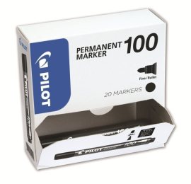 Pilot Permanent Marker 100 20ks