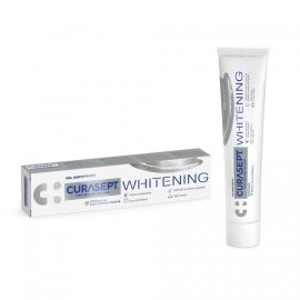 Curaden Curasept Whitening zubná pasta s peroxidom a PVP 75ml