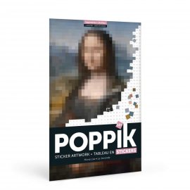 Poppik Samolepkový plagát Da Vinci (Mona Lisa)