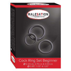 Malesation Cock Ring Set Beginner