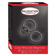 Malesation Cock Ring Set Beginner - cena, porovnanie