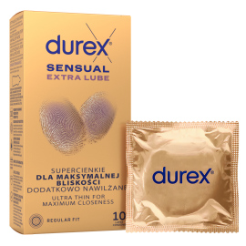 Durex Sensual Extra Lube 10ks