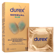 Durex Sensual Slim 10ks - cena, porovnanie