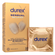 Durex Sensual No Latex 10ks - cena, porovnanie