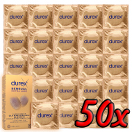 Durex Sensual Extra Lube 50ks - cena, porovnanie