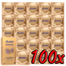 Durex Sensual Extra Lube 100ks