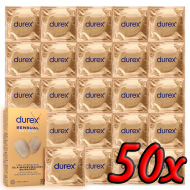 Durex Sensual No Latex 50ks - cena, porovnanie