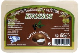 Knossos Grécke olivové mydlo s vôňou kokosu 100g