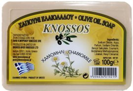 Knossos Grécke olivové mydlo s vôňou harmančeka 100g