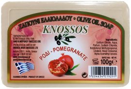 Knossos Grécke olivové mydlo s vôňou granátového jablka 100g