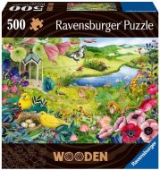 Ravensburger 175130 Drevené Puzzle Divoká Záhrada 500 - cena, porovnanie