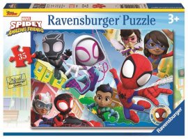 Ravensburger Puzzle 120010654 Spidey a jeho úžasní priatelia