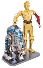 Metal Earth 3D puzzle Star Wars: R2D2 a C-3PO