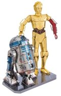 Metal Earth 3D puzzle Star Wars: R2D2 a C-3PO - cena, porovnanie