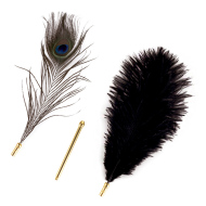 Sevanda Natural Peacock Flirting Feather Tickler - cena, porovnanie