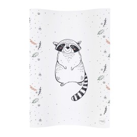 Ceba Podložka prebaľovacia 2-hranná COSY Raccoon 50x70