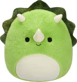 Squishmallows Fuzzamallows Triceratops Tristan