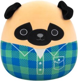 Squishmallows Mops vo flanelovej košeli Prince