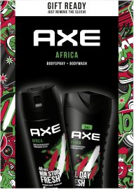 Axe Africa vianočná kazeta pre muža 400ml