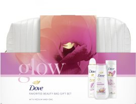 Dove Glowing stredná kozmetická taška pre ženu 625ml