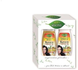 Bc Bione Cosmetics Darčeková súprava Keratín + Argánový olej 520ml