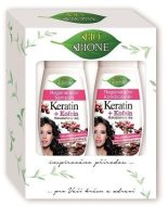 Bc Bione Cosmetics Darčeková súprava Keratín + Kofeín 520ml - cena, porovnanie