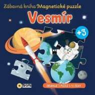 Vesmír Zábavná kniha Magnetické puzzle - cena, porovnanie