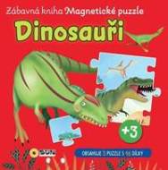 Dinosauři Zábavná kniha Magnetické puzzle - cena, porovnanie