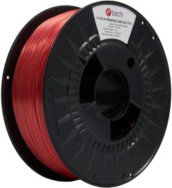 C-Tech Filament PREMIUM LINE PLA Silk orientálna červená