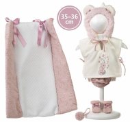 Llorens M635-44 oblečenie pre bábiku bábätko New Born  35 - 36cm - cena, porovnanie