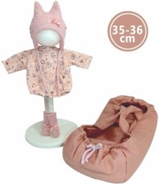 Llorens M635-72 oblečenie pre bábiku bábätko New Born 35 - 36cm