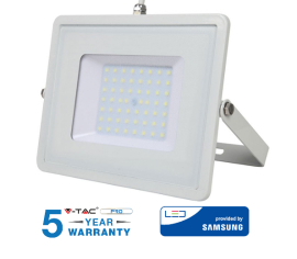 V-Tac LED reflektor 50W 4000lm SAMSUNG CHIP Slim 3000K