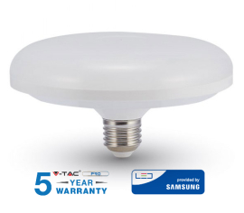 V-Tac LED žiarovka E27 15W 1200lm F130 UFO 3000K