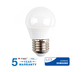 V-Tac LED žiarovka E27 5,5W 470lm G45 4000K