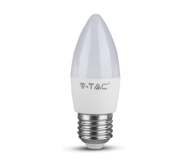 V-Tac LED žiarovka E27 5,5W 470lm sviečka 3000K - cena, porovnanie